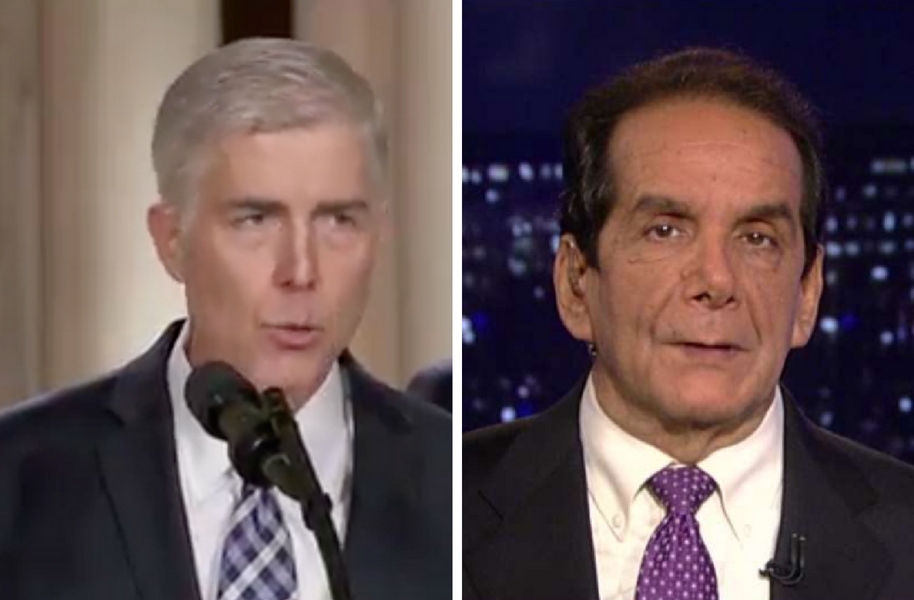 Krauthammer On The Looming Gorsuch Vote: Clint Eastwood Said It Best …
