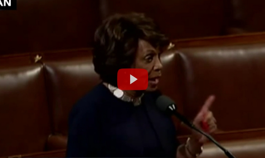 Maxine Waters Attacks Trump And The Patriotism Of Those Who Support Him