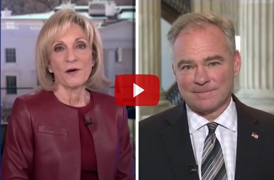 MSNBC Puts Spotlight On Kaine, Then Takes It Away Before He Can Talk