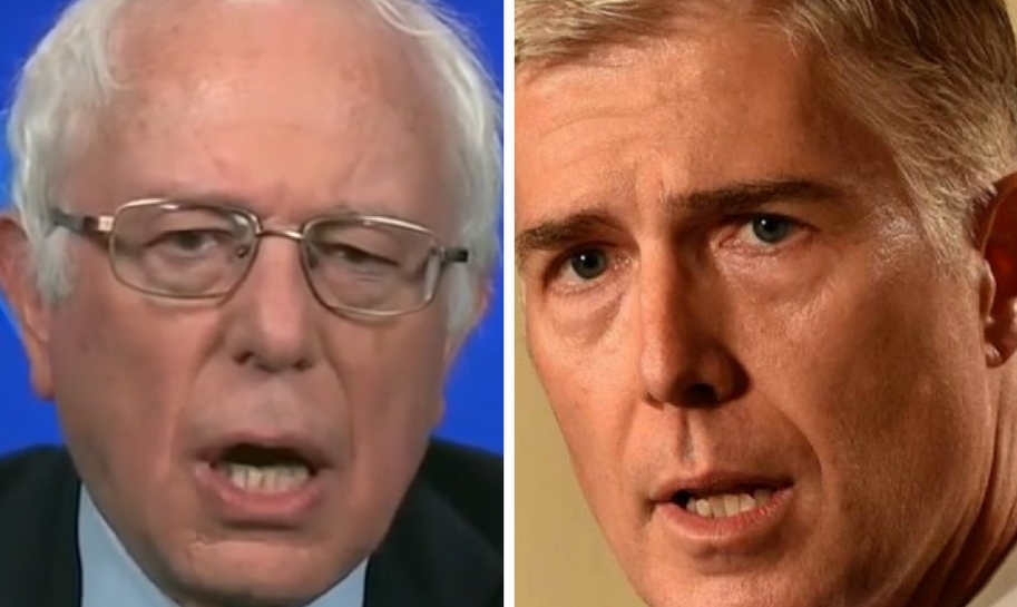 Bernie Sanders Fact-Checked By Liberal Media After Making False Claim About Gorsuch Filibuster