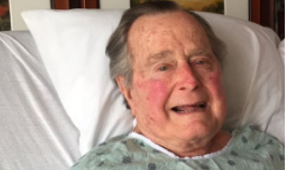 George H.W. Bush Hospitalized Again For Chronic Bronchitis